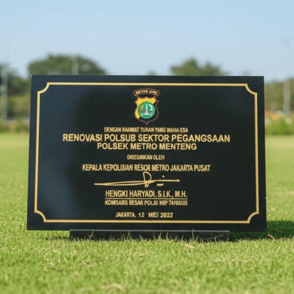 harga prasasti peresmian